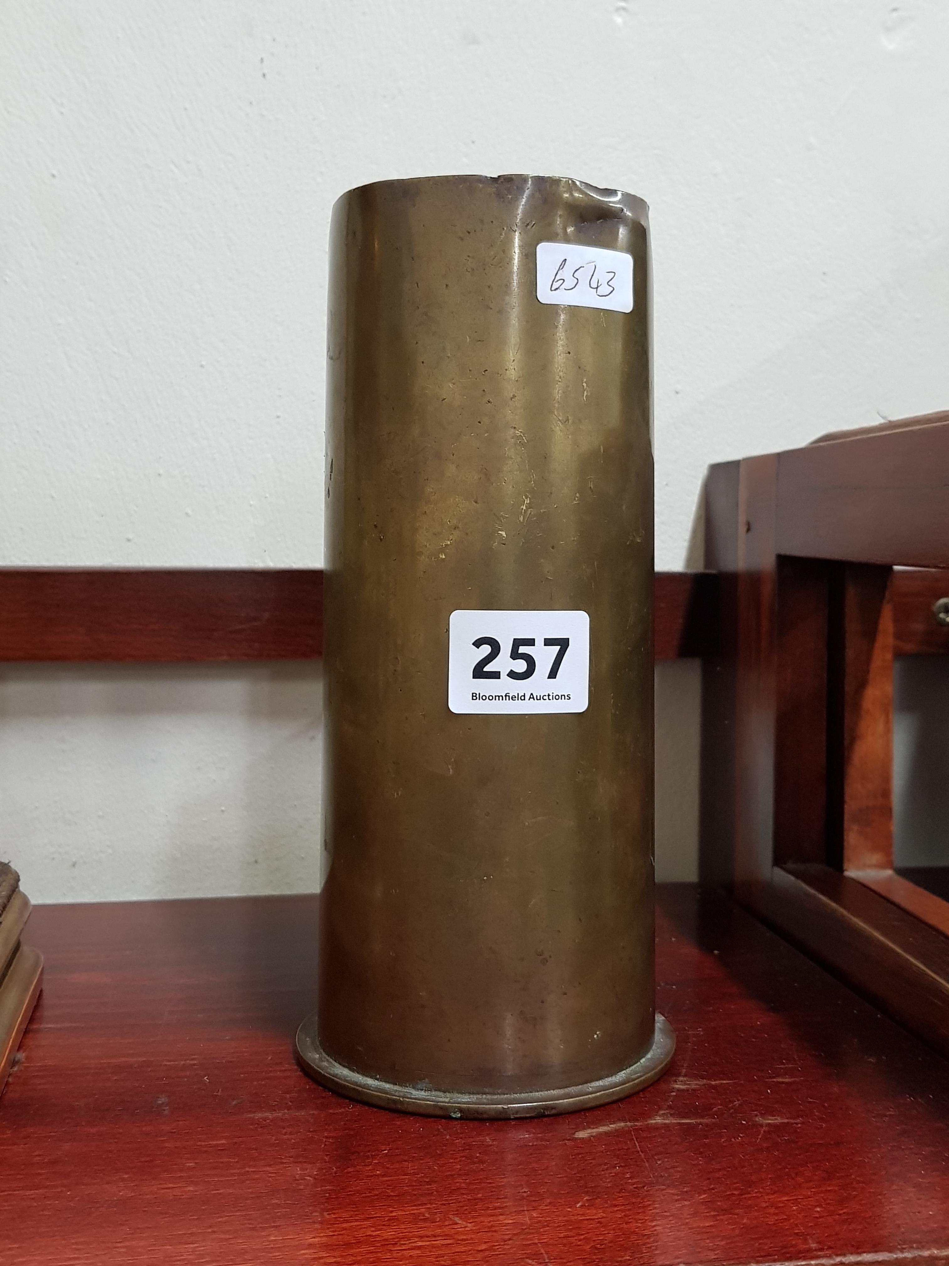 WORLD WAR 2 BRASS SHELL