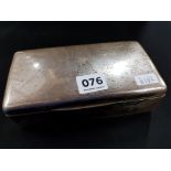 ANTIQUE SILVER CIGARETTE BOX 500 GMS TOTAL