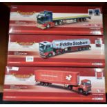 3 X CORGI LIMITED EDITION MODEL TRUCKS BOXED