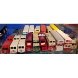 SHELF LOT OF VINTAGE DINKY MODELS