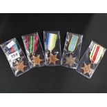 5 VARIOUS MEDALS