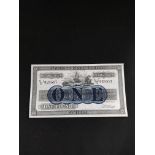 BANKNOTE - NORTHERN BANK £1 1.1.40