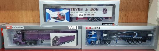 3X WSI COLLECTABLE MODEL TRUCKS, BOXED
