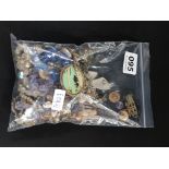 BAG OF COSTUME JEWELLERY