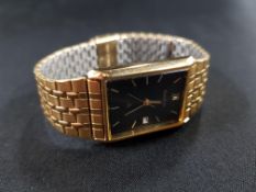 GENTS GOLD TONE ACCURIST WATCH