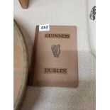 1930'S GUINNESS BREWERY, DUBLIN - BOUND VISITORS GUIDE BOOK IN VERY GOOD CONDITION.