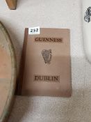 1930'S GUINNESS BREWERY, DUBLIN - BOUND VISITORS GUIDE BOOK IN VERY GOOD CONDITION.