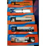 5X TEKNO MODEL TRUCKS, IRISH EDITION, BOXED