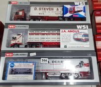 3 X WSI COLLECTABLE MODEL TRUCKS BOXED