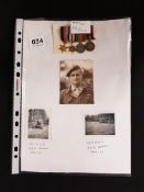 WORLD WAR 2 EPHEMERA GUNNER STOTT R.A. P.O.W