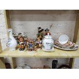 SHELF LOT TO INCLUDE ALFRED MEAKIN/MINTON/HUMMEL/AYNSLEY & FRIDEL