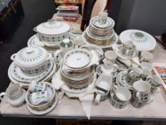 LARGE ROYAL DOUTLON DINNER SERVICE 'TAPESTRY'