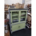 PAINTED OAK CABINET