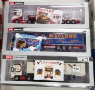 3X WSI COLLECTABLE MODEL TRUCKS, BOXED