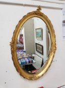 GILT FRAMED MIRROR