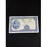 BANKNOTE - IRISH LADY LAVERY £10/PUNT 10.2.75