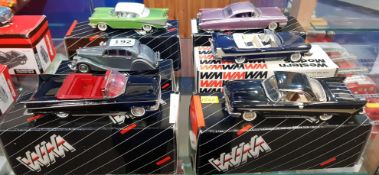 6 BOXED WESTERN MODEL CARS