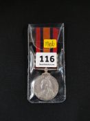 QUEEN VICTORIA SOUTH AFRICA MEDAL - PRIVATE FOSTER - 3 BAR