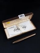 SHEAFFER PEN WITH 14K GOLD NIB