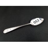 IRISH SILVER TEASPOON