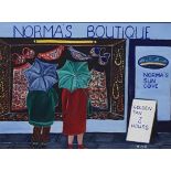 OIL ON CANVAS, NORMAS BOUTIQUE