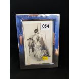 ANTIQUE SILVER PHOTO FRAME