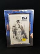 ANTIQUE SILVER PHOTO FRAME