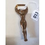 OLD NUDE FIGURE BOTTLE OPENER