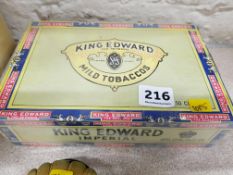 UNOPENED BOX OF KING EDWARD CIGARS
