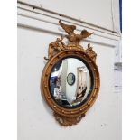 GILT FRAMED MIRROR