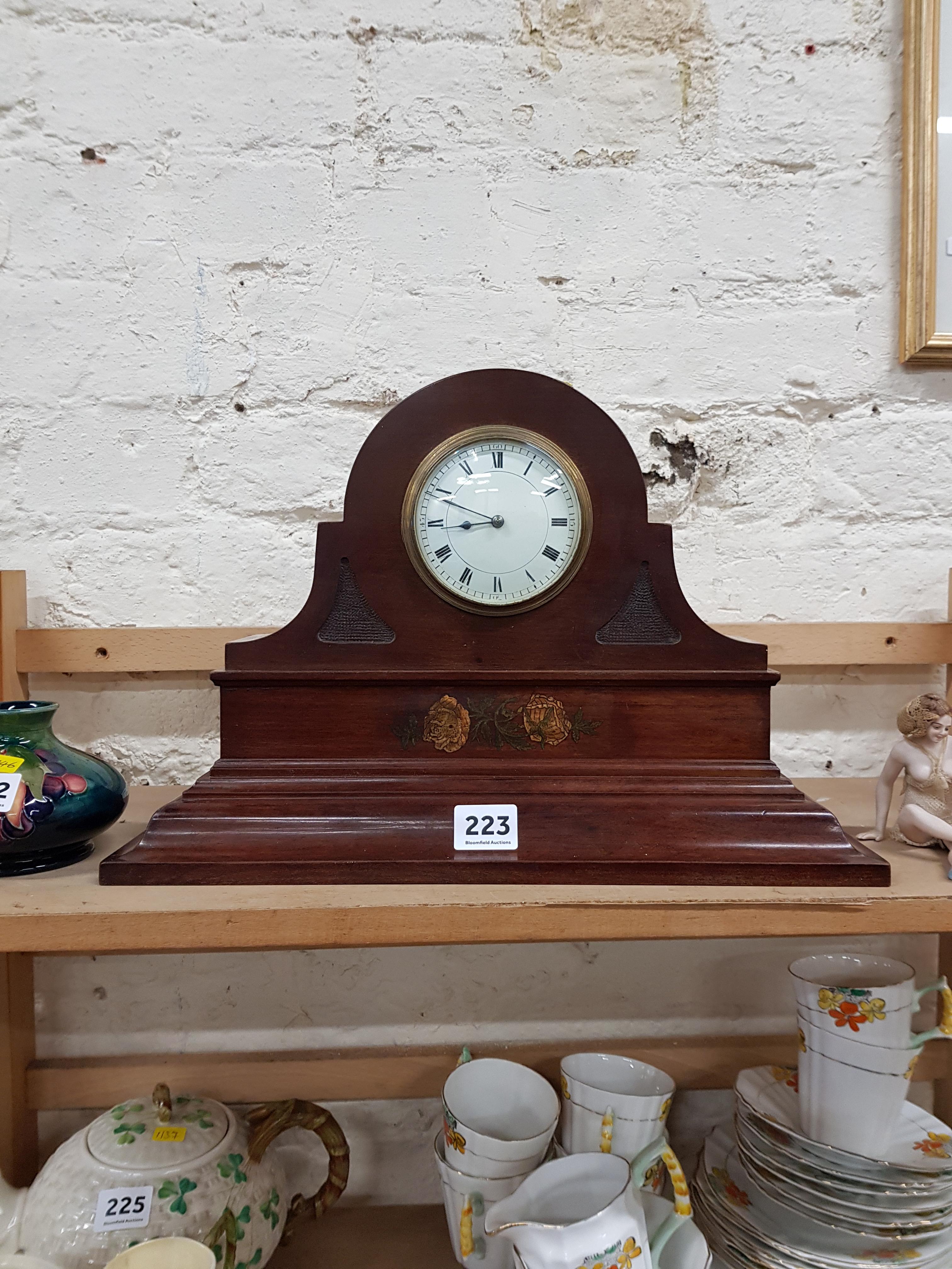 EDWARDIAN MANTLE CLOCK