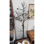 METAL ART CANDLE TREE