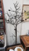 METAL ART CANDLE TREE