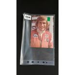 JAMES HUNT AUTOGRAPH