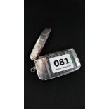 SILVER CARD CASE 41G