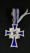 THIRD REICH MOTHERS CROSS - SILVER