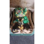 BOX OF ORIENTAL ORNAMENTS