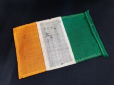 ORIGINAL TRICOLOUR THAT WAS ON MICHAEL COLLINS STATE/STAFF CAR