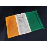 ORIGINAL TRICOLOUR THAT WAS ON MICHAEL COLLINS STATE/STAFF CAR