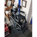 WHEELCHAIR AND CRUTCHES