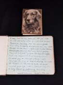 AUTOGRAPH BOOK TO CONTAIN POEMS FROM EARLY 20TH CENTURY AND CALENDAR 1933