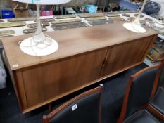 MID CENTURY RARE SIDEBOARD IN STYLE OF HENNING KJAERNULF & PRODUCED BY BRUNO HANSEN