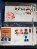 2 FOLDERS OF 1ST DAY COVERS