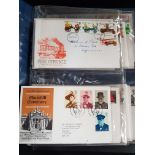 2 FOLDERS OF 1ST DAY COVERS