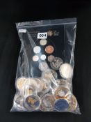 LARGE BAG LOT OF COINS