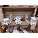 VINTAGE DUCHESS TEA SET WITH TEAPOT