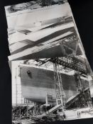 ORIGINAL HARLAND AND WOLFF PHOTOS OF TITANIC TO INCLUDE THE FUTURE CAPTAIN SMITH