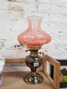 OIL LAMPSHADE AND FUNNEL