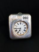 STATION MASTER GOLIATH POCKET WATCH IN SILVER CASE - LONDON