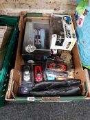 BOX LOT OF MODEL CARS ETC